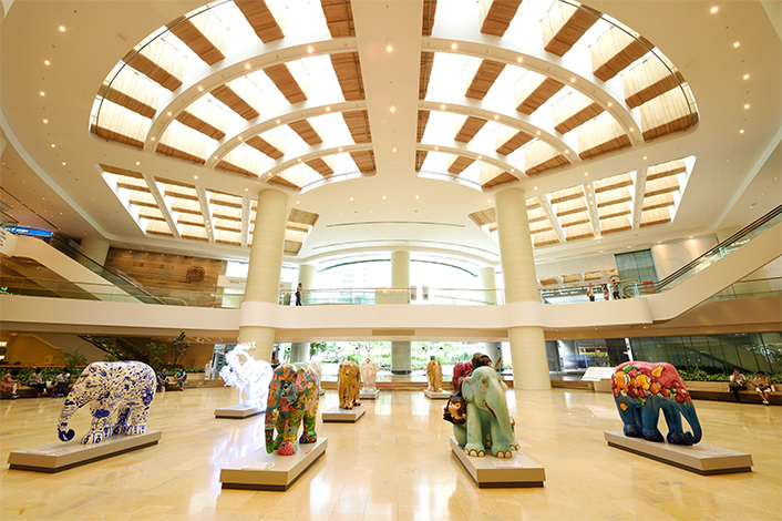 Elephant Parade in Pacific Place