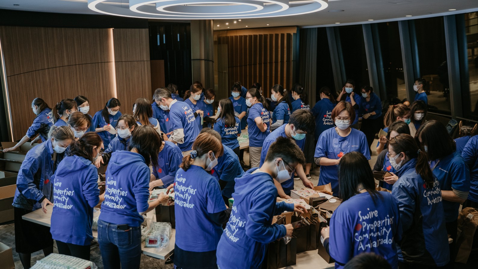 Distributing Safety Care Packs to Frontline Staff