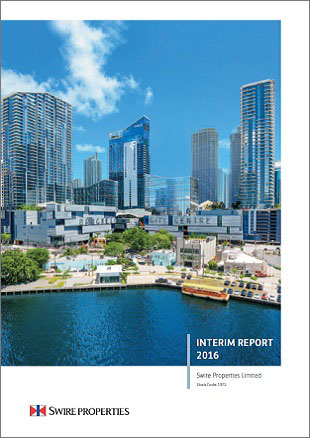 2016 Interim report, Swire Properties